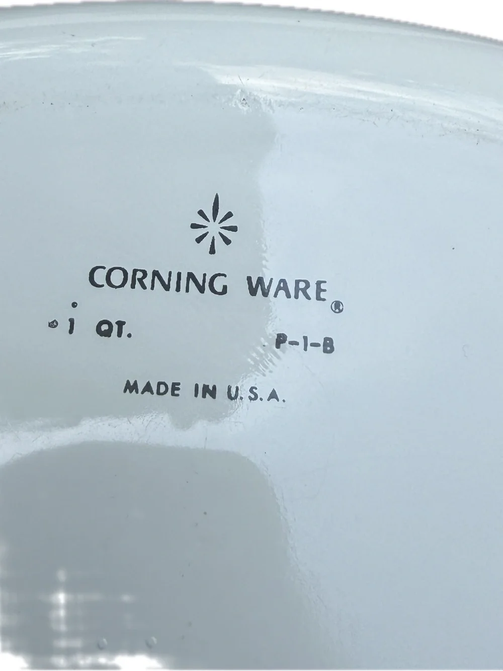 Vintage Corning Ware Blue Cornflower 1 Qt Casserole Dish